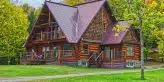 brown house