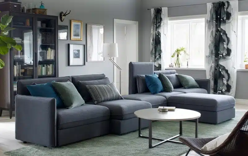 Choisir un canapé en fonction de la taille de votre salon