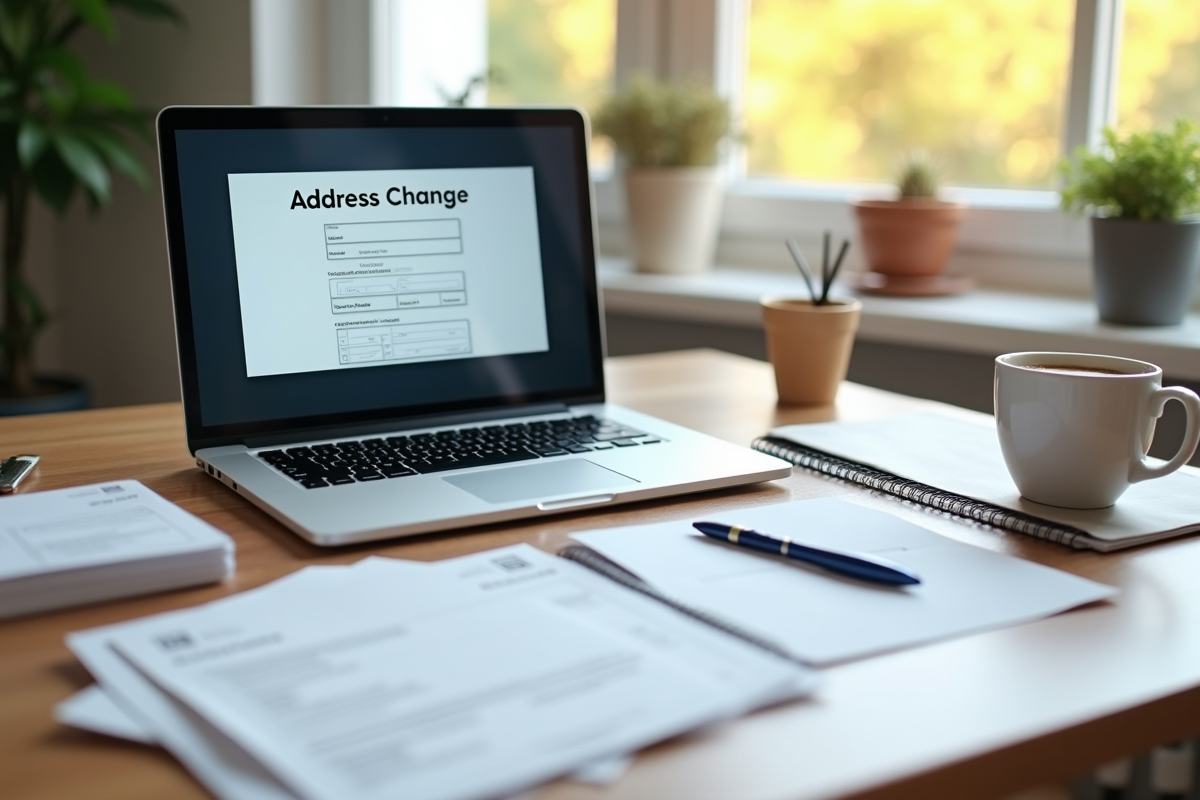 changement adresse